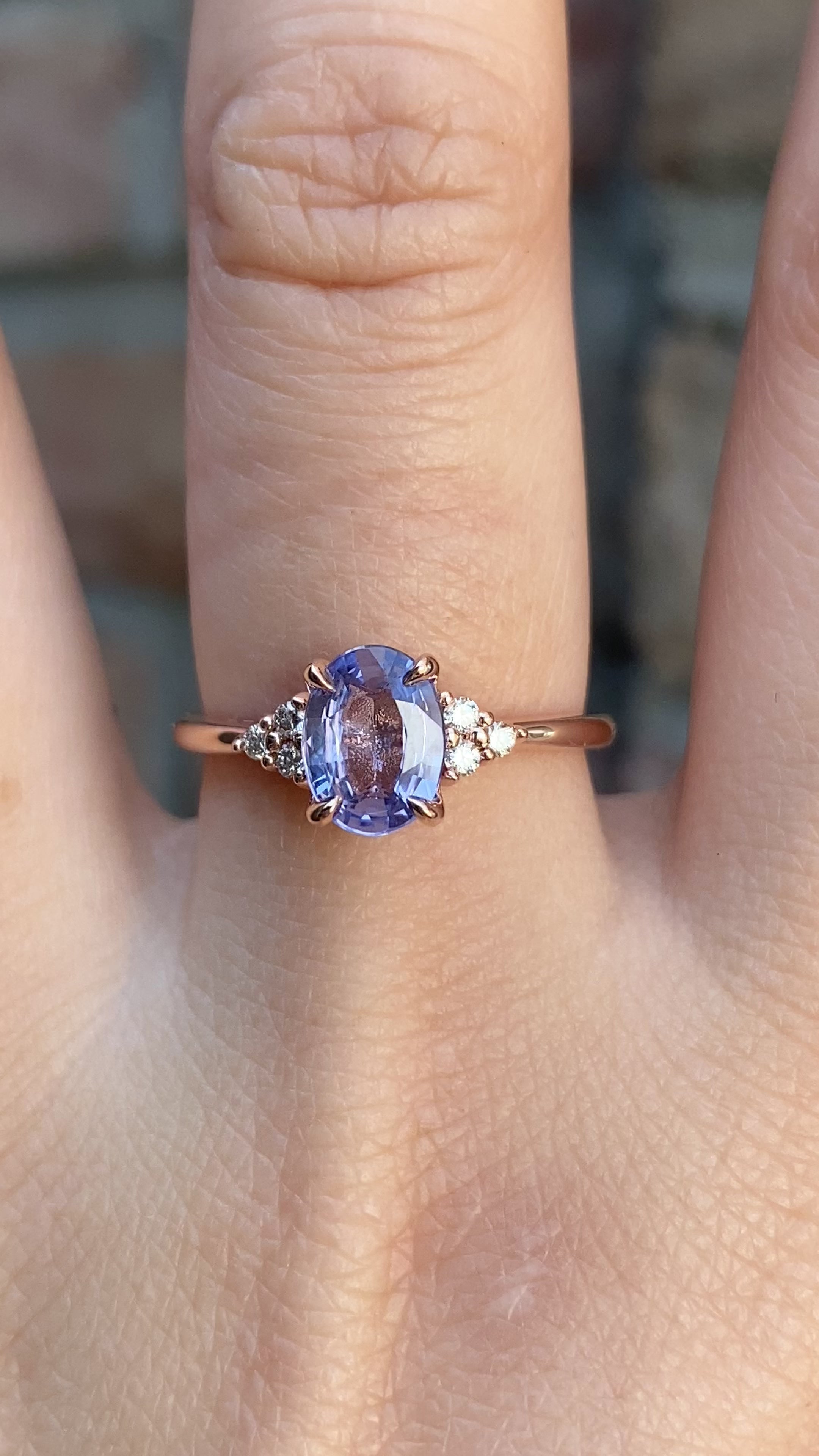 Teresa Blue Sapphire Ring