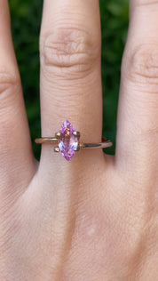 1.05ct Marquise Cut Pink Madagascar Sapphire SF453