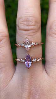 Estel Fleur Ring, Madagascar Sapphire