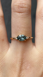 Emilie Ring, 0.70-0.80ct Madagascar Sapphire