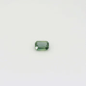 1.09ct Emerald Cut Green Madagascar Sapphire SF521