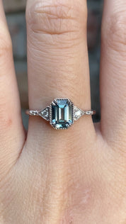 Agatha Ring, Blue Sapphire