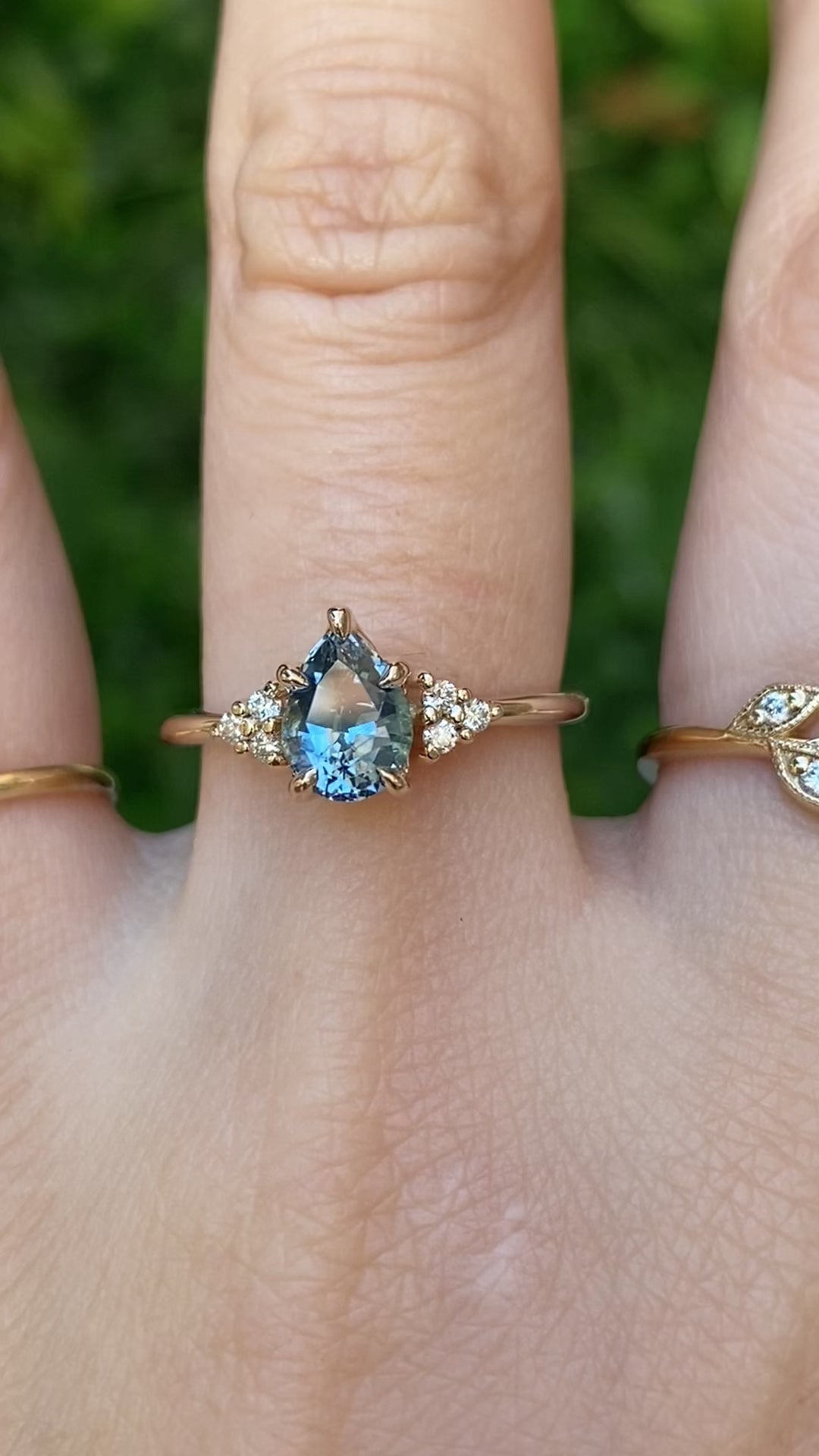 Teresa Ring 1.24ct Blue Montana Sapphire