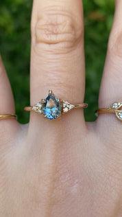 Teresa Ring 1.24ct Blue Montana Sapphire