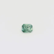 1.22ct Radiant Cut Teal Blue Madagascar Sapphire SF493