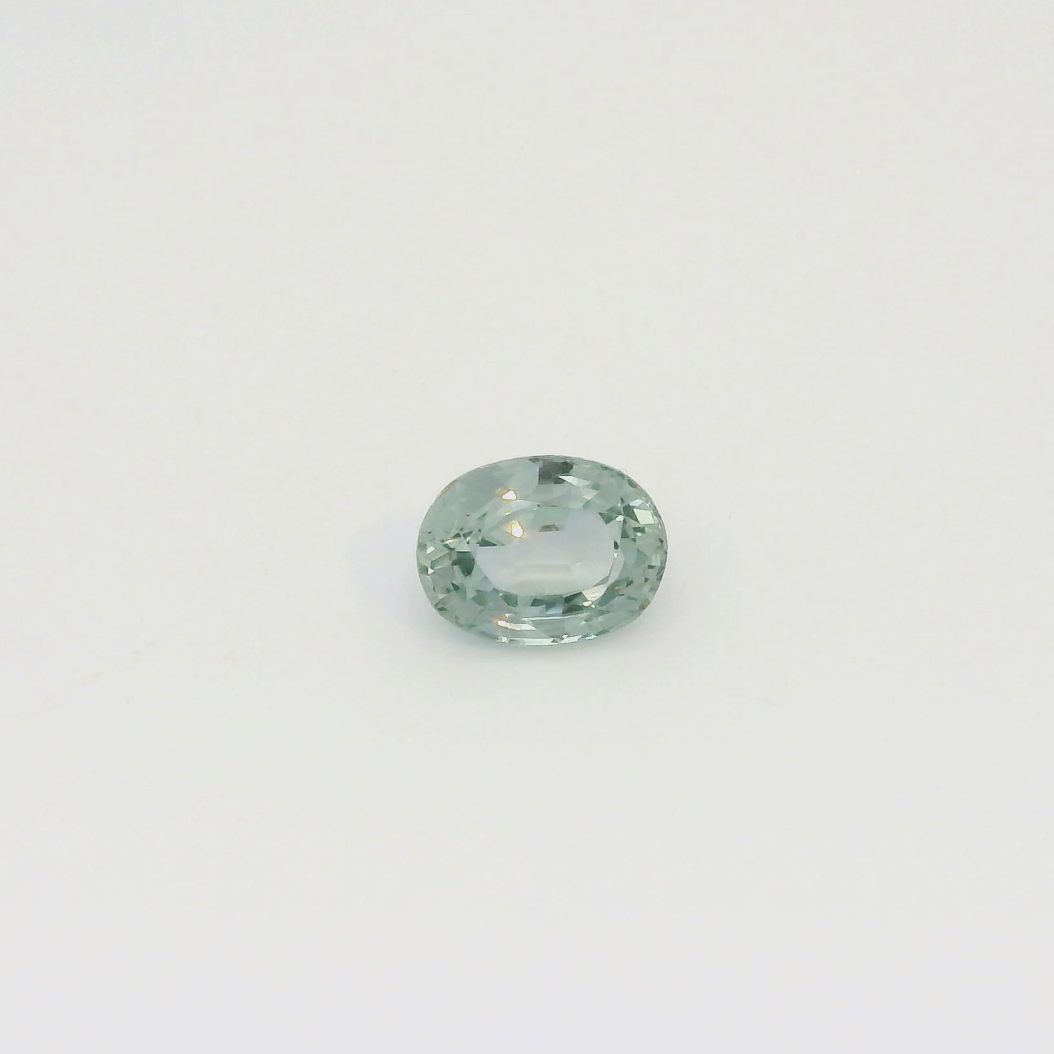 2.00ct Oval Cut Light Blue Madagascar Sapphire SO622