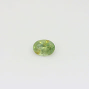 1.60ct Oval Cut Parti Green Yellow Montana Sapphire so637