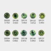Olivia Ring, 5.5mm Queensland Sapphire of your choice