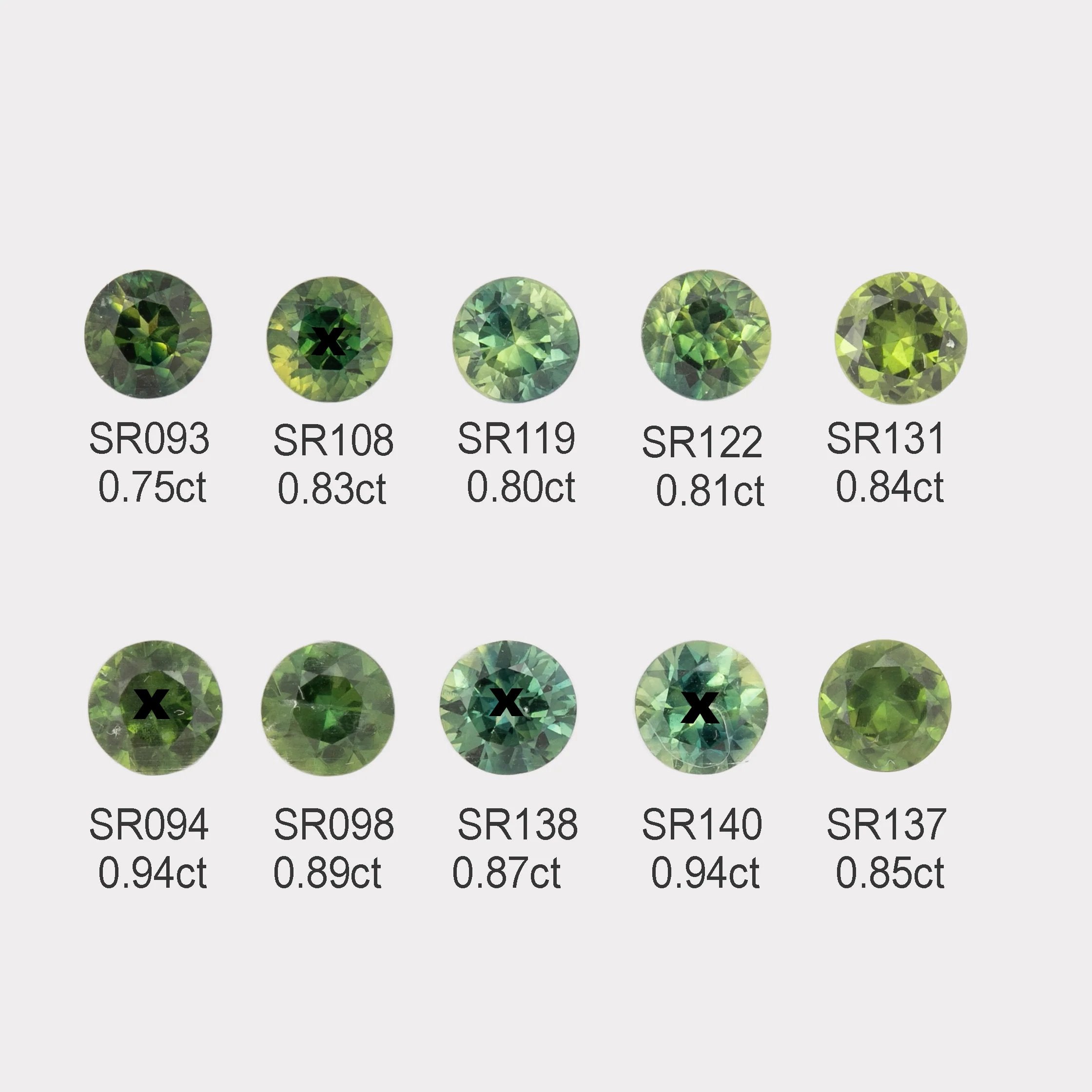 Olivia Ring, 5.5mm Queensland Sapphire of your choice