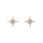 Starburst Diamond Studs
