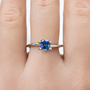 1.05ct Cushion Cut Blue Sapphire SF018