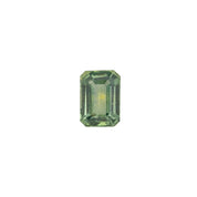 1.45ct エメラルドカット グリーンサファイア モンタナ産 SF353