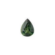 1.19ct Pear Cut Peacock Green Madagascar Sapphire SF435