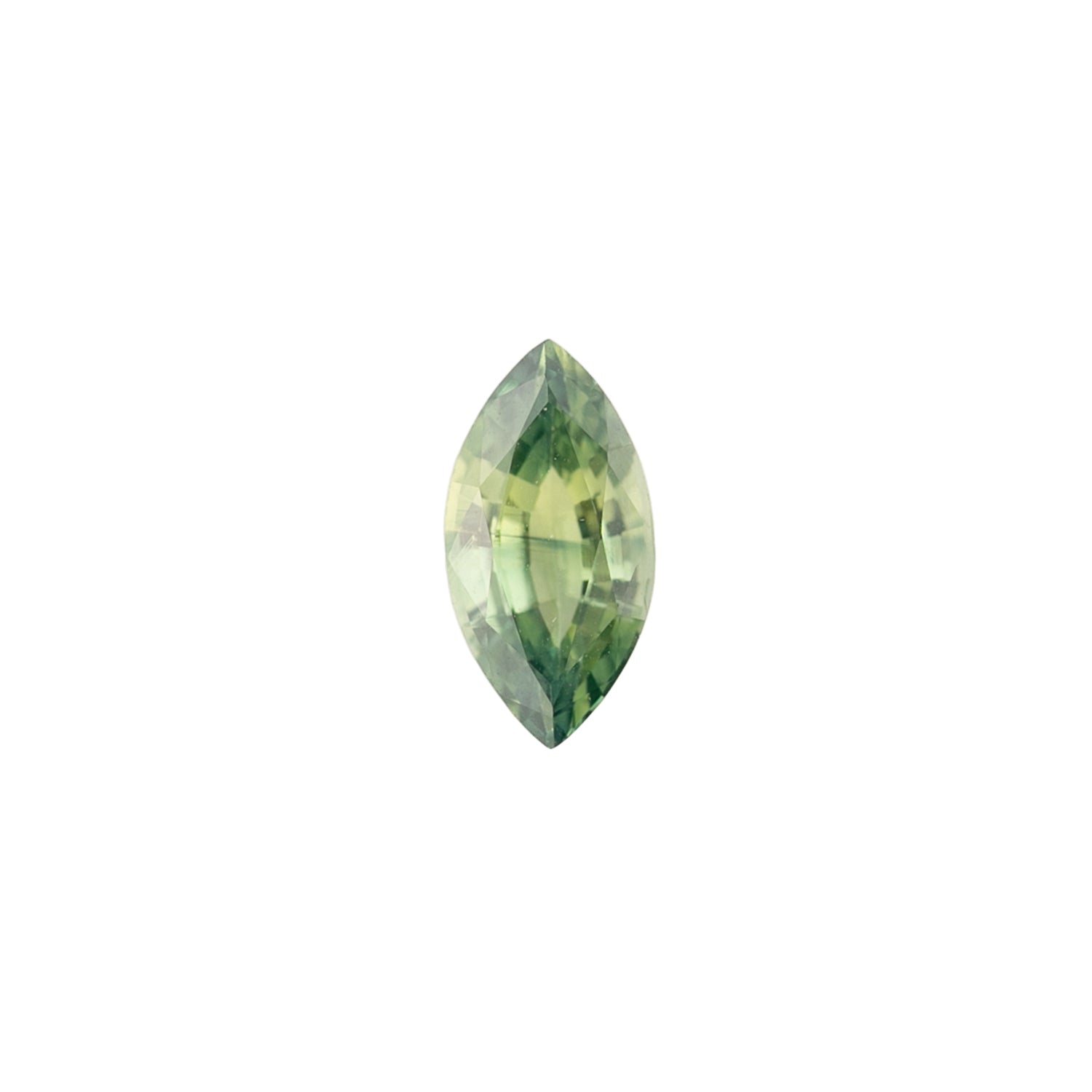 1.08ct Marquise Cut Green Madagascar Sapphire SF440