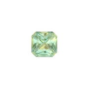 1.90ct Asscher Cut Parti Blue Green Madagascar Sapphire SF496