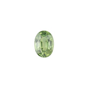 1.38ct Oval Cut Light Green Madagascar Sapphire SO570