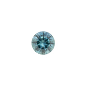 1.30ct ラウンドカット ティールブルーサファイア モンタナ産 SR316