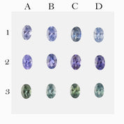Emilie Ring, 0.60ct Umba Sapphire of your choice, oval shape gemstone