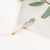 Lydia Montana Sapphire Band Oval 4mm