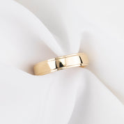 5mm Men's Step Edge Wedding Band