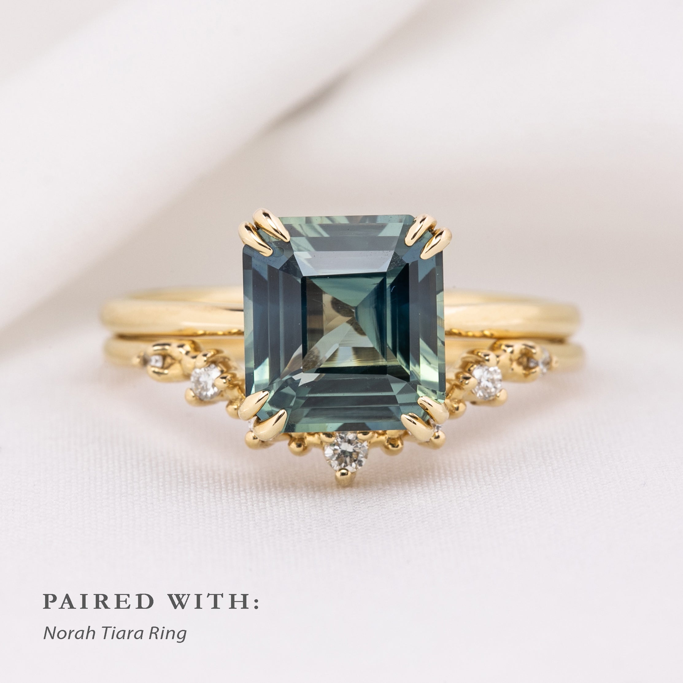 Athena Ring, 3.36ct Madagascar Sapphire