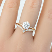 Alice Ring, 1.30ct Round Lab Diamond | IGI Certified