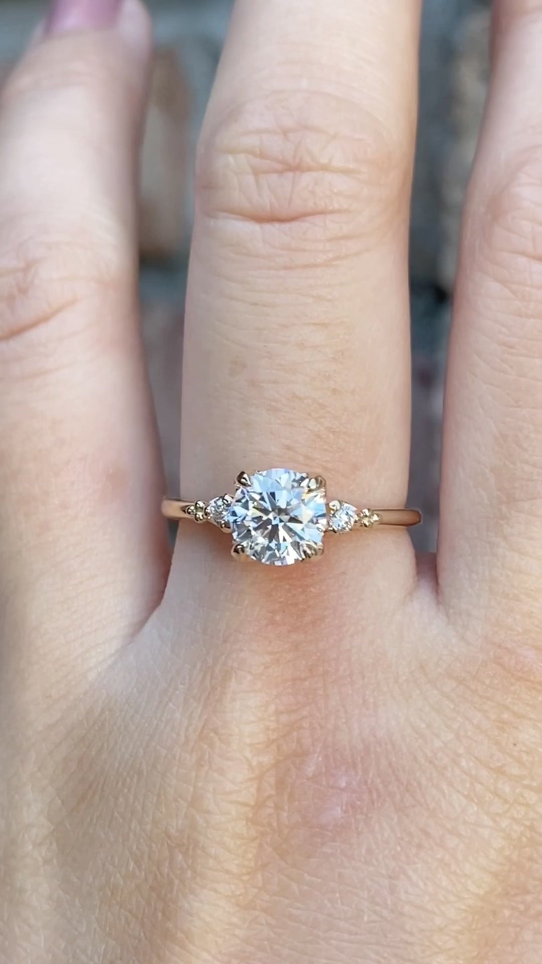 Estel Round Diamond Ring