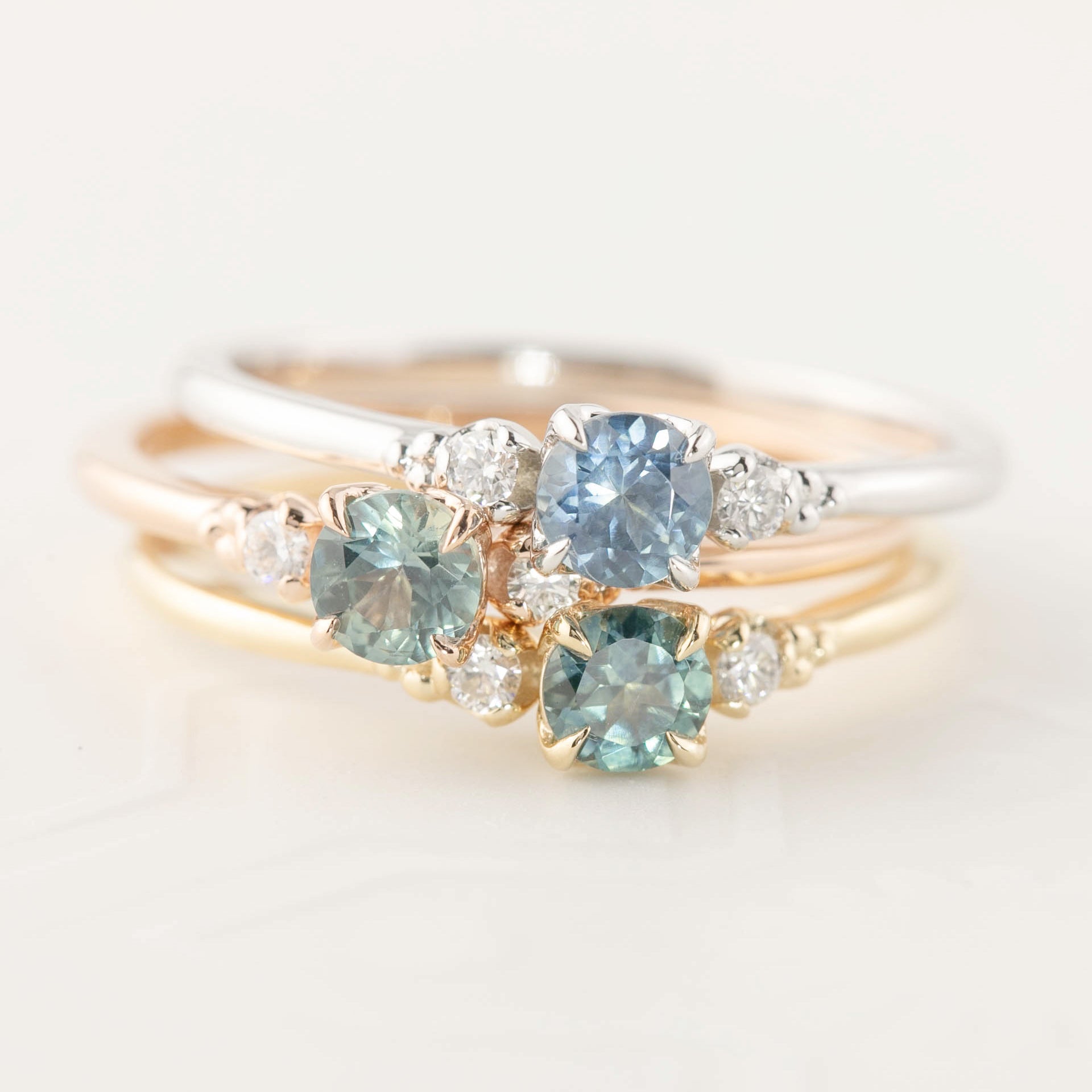 Estel Ring, 0.30ct Montana Sapphire of your choice