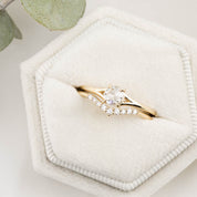 Kylie Ring, 0.30ct Round Rose Cut Diamond