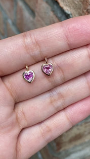 Bezel Set Charm Necklace Setting