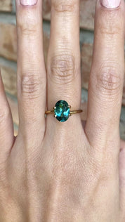 1.88ct Oval Cut Green Tourmaline