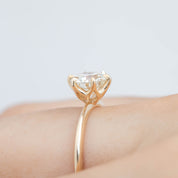 Floryn Ring, 1.15ct Round Diamond | GIA Certified