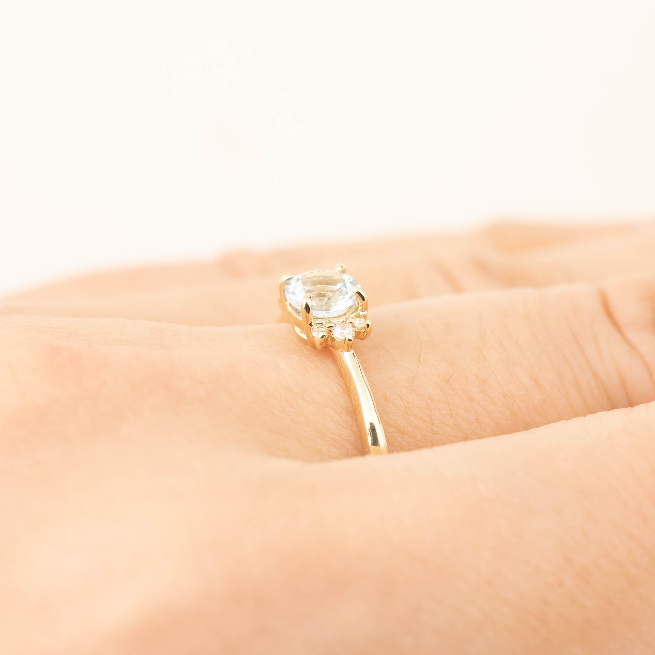 Lena Ring - Aquamarine