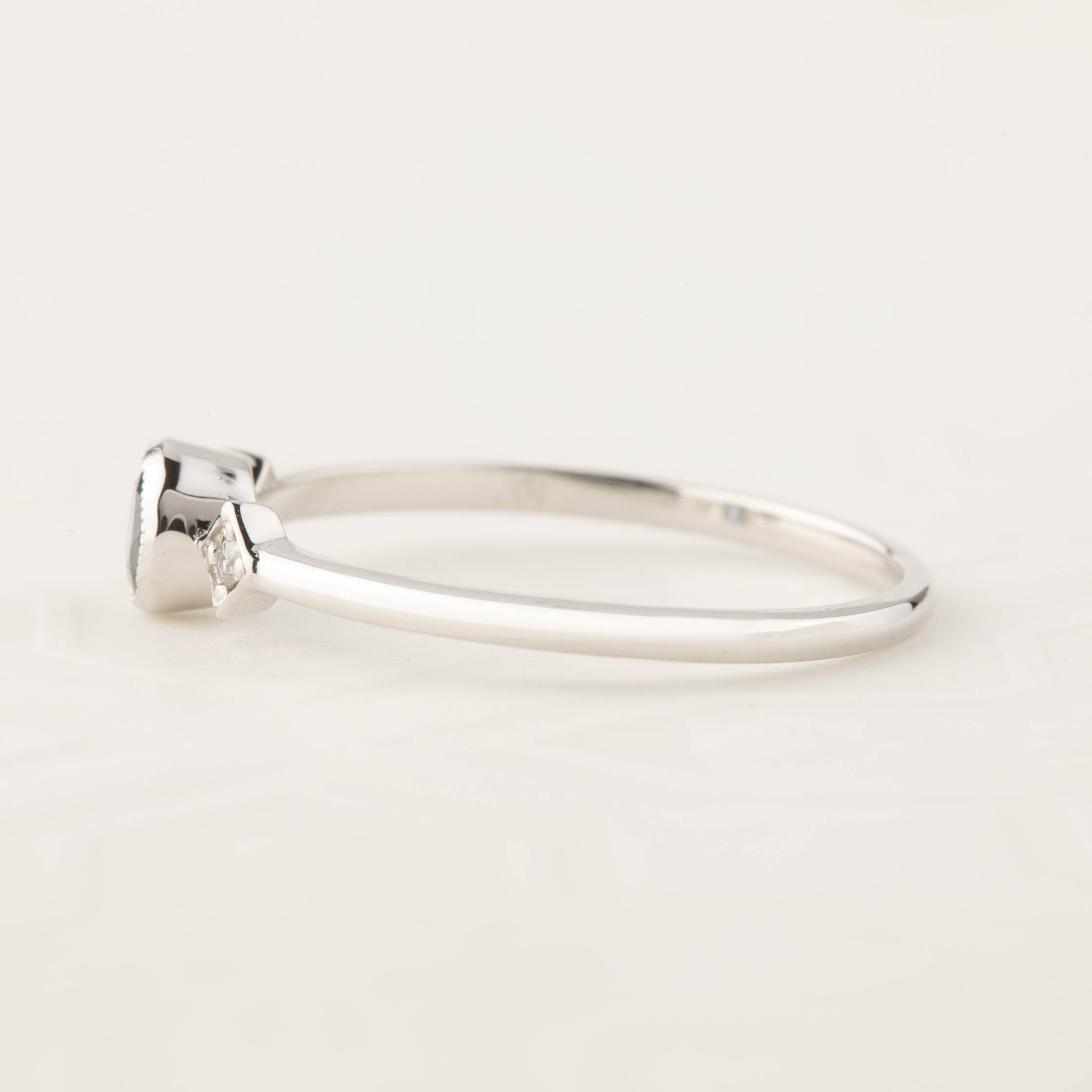 Moon & Star Ring, 0.35ct Queensland Sapphire of your choice