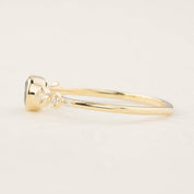Celeste Ring, 0.45ct Montana Sapphire of your choice