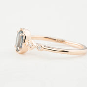 Stella Ring, 0.60ct Montana Sapphire of your choice, oval shape gemstone