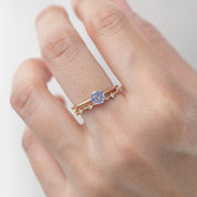 Sara Ring, 0.50ct Ceylon Sapphire