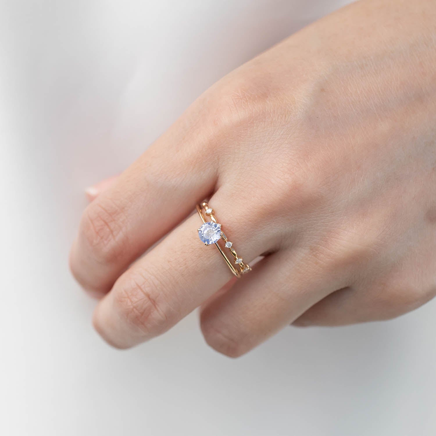 Sara Ring, 0.50ct Ceylon Sapphire