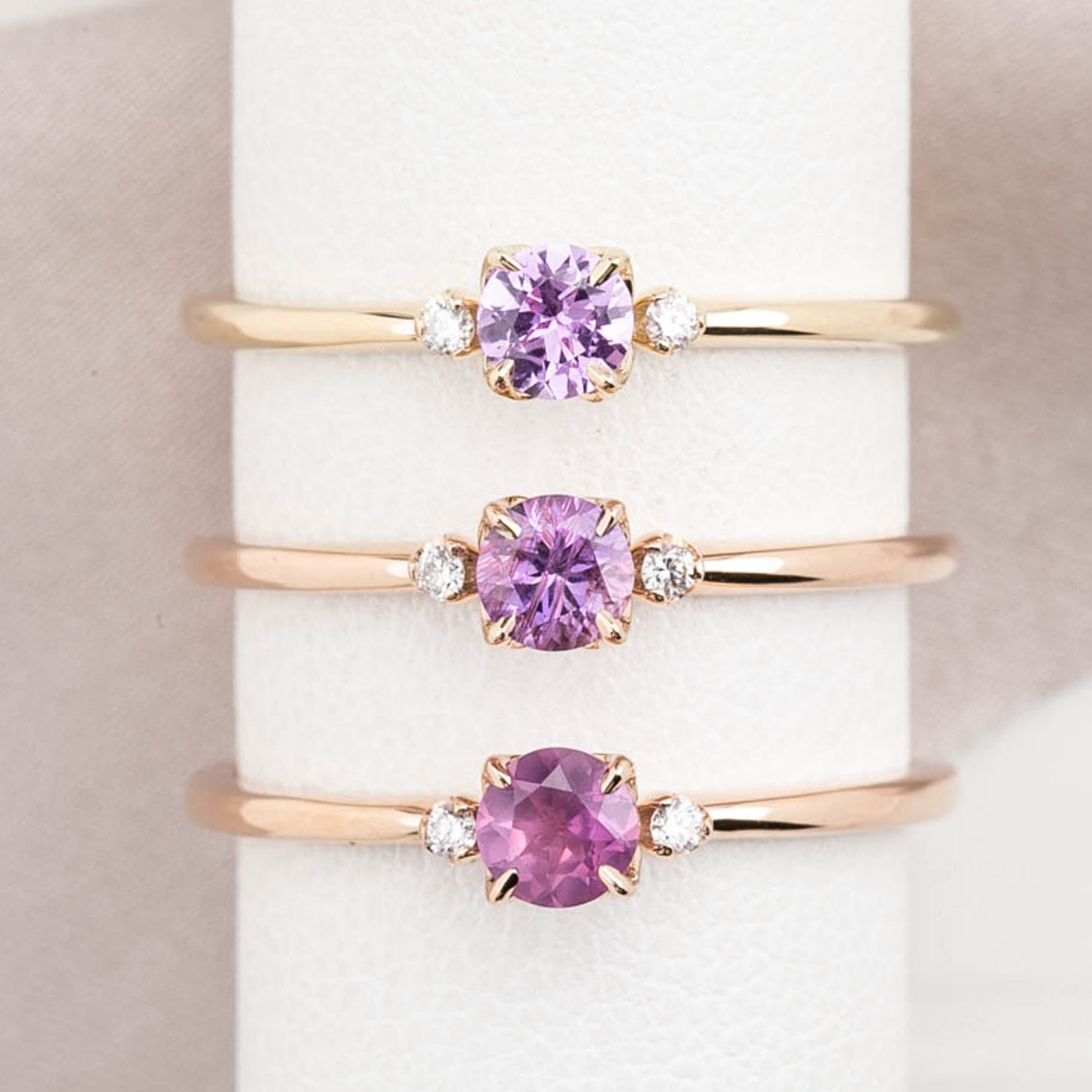 Sofia Ring, 0.35ct Umba Sapphire