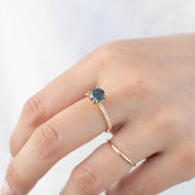 Sabrina Ring, 1.89ct Montana Sapphire