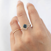 Sabrina Ring, 1.89ct Montana Sapphire