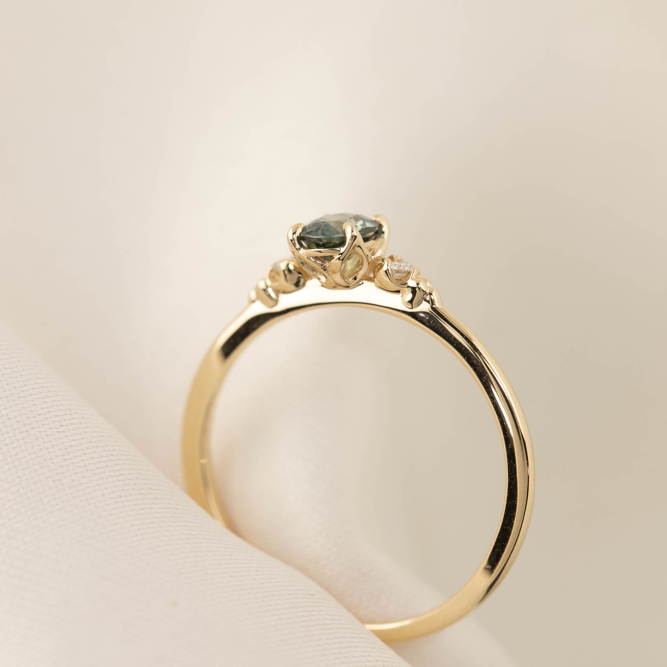 Estel Ring, 0.40ct Unheated Sapphire