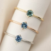 Alice Ring, 0.45ct Montana Sapphire of your choice