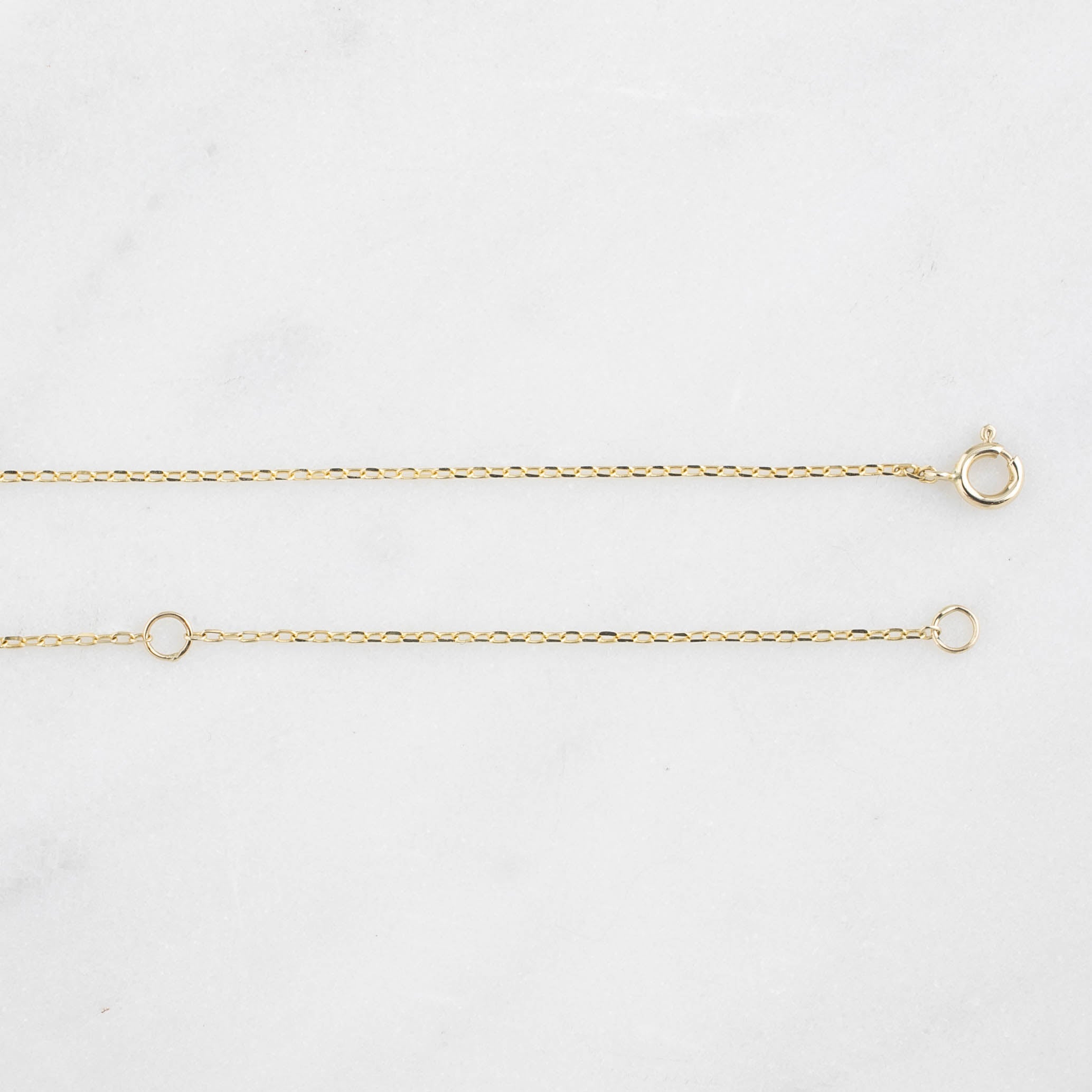 Gloria Curved Diamond Necklace 5 Stones