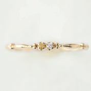 Rubette Double Birthstone Ring
