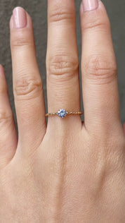 Candy Ring, 0.30ct Ceylon Sapphire
