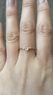 Estel 0.26ct Rose Cut Diamond Ring
