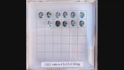 0.30ct Calibrated Oval Unheated Sapphires (4.5mm)