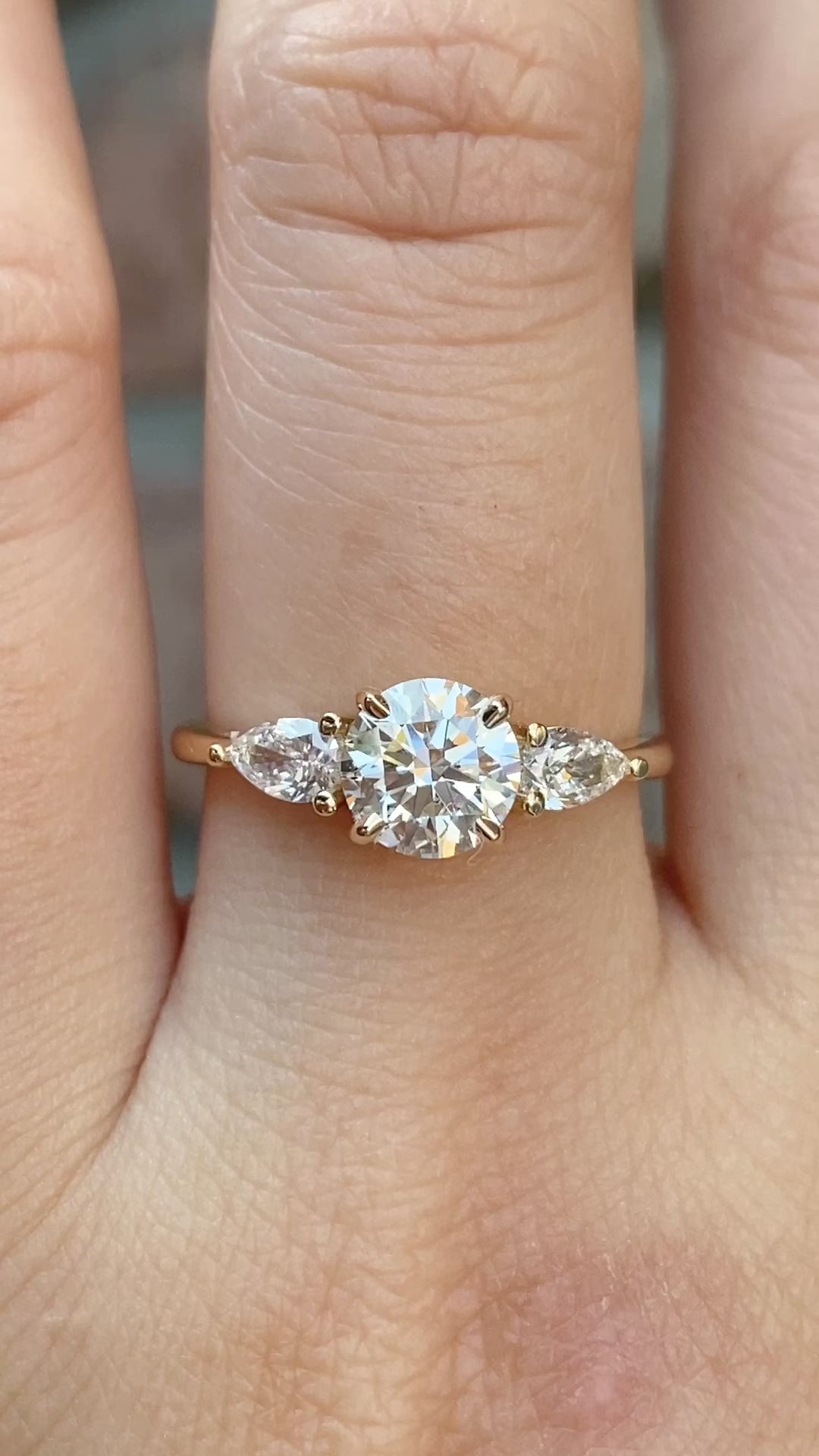 Olivia Round Diamond Ring