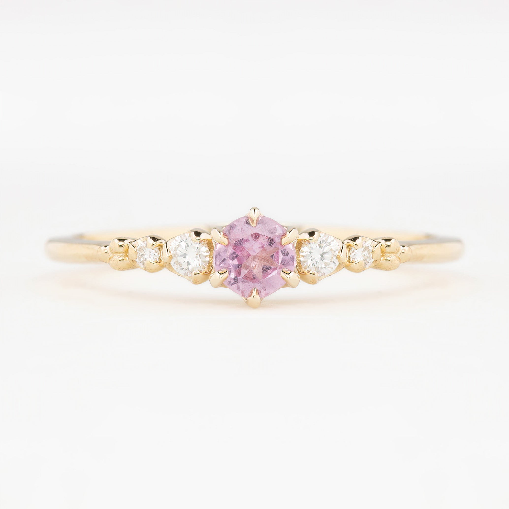 Estel Fleur Ring, 0.30ct Madagascar Sapphire